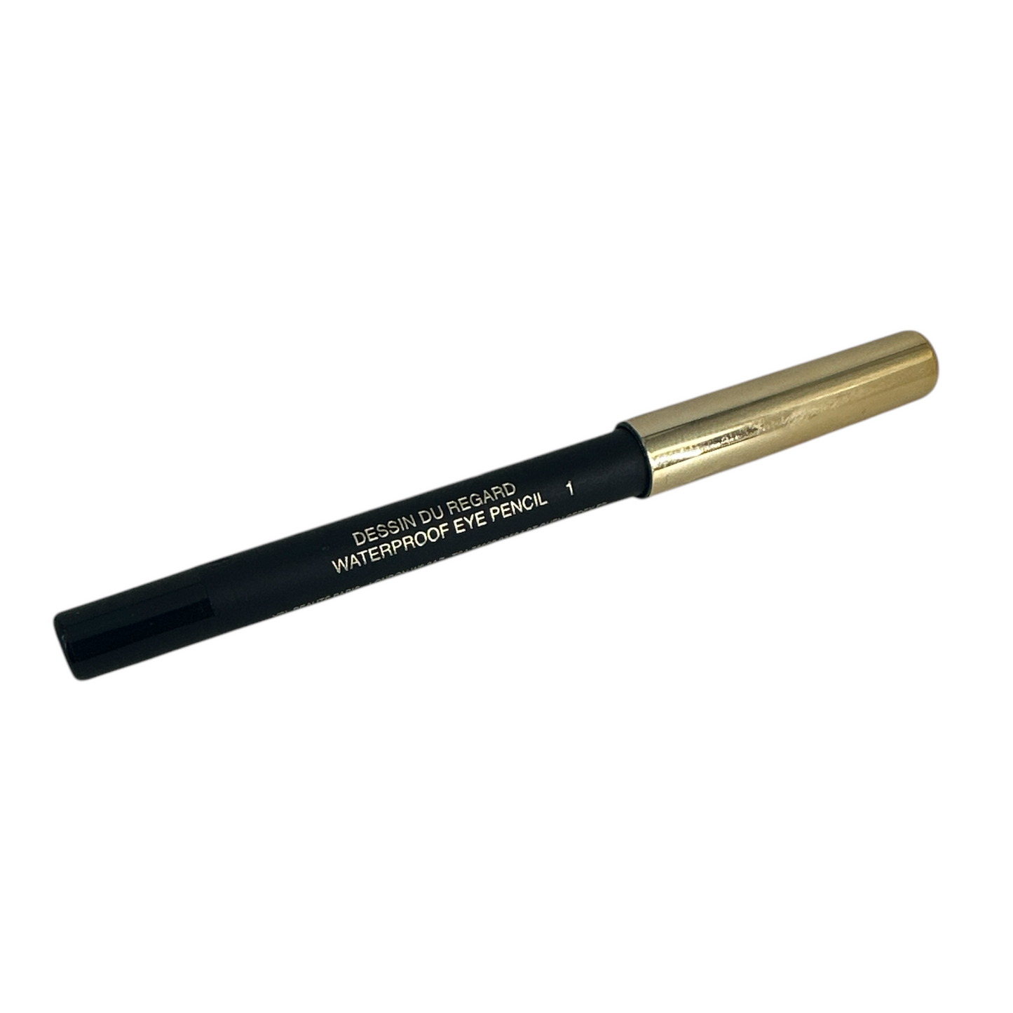 YSL Dessin Du Regard Waterproof Eye Pencil – Mini 5ml in Noir Effronte, long-lasting and smudge-proof, available at Zakura Global.