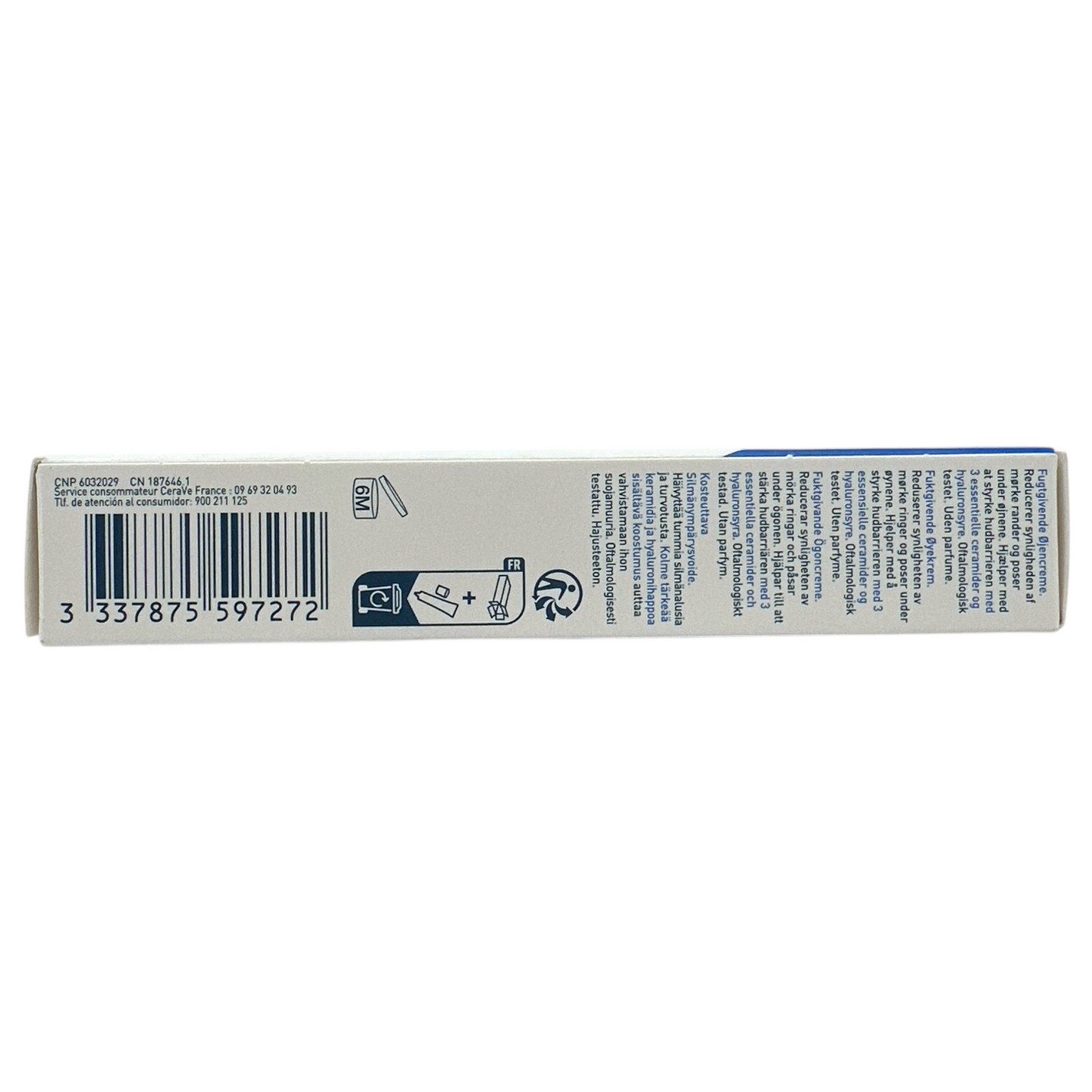 CeraVe Eye Repair Cream 14ml – Hydrating eye cream for dark circles and puffiness, available at Zakura Global