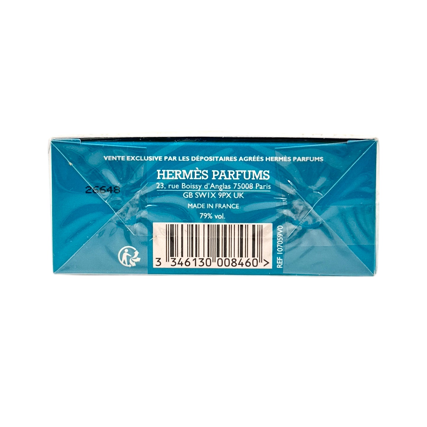 Hermes Eau Des Merveilles Bleue Eau De Toilette Spray 30ml