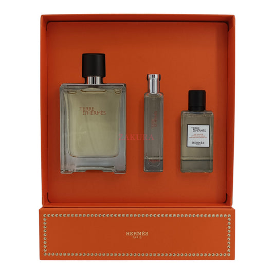 Hermes Terre D??ermes Perfume Set 3pcs
