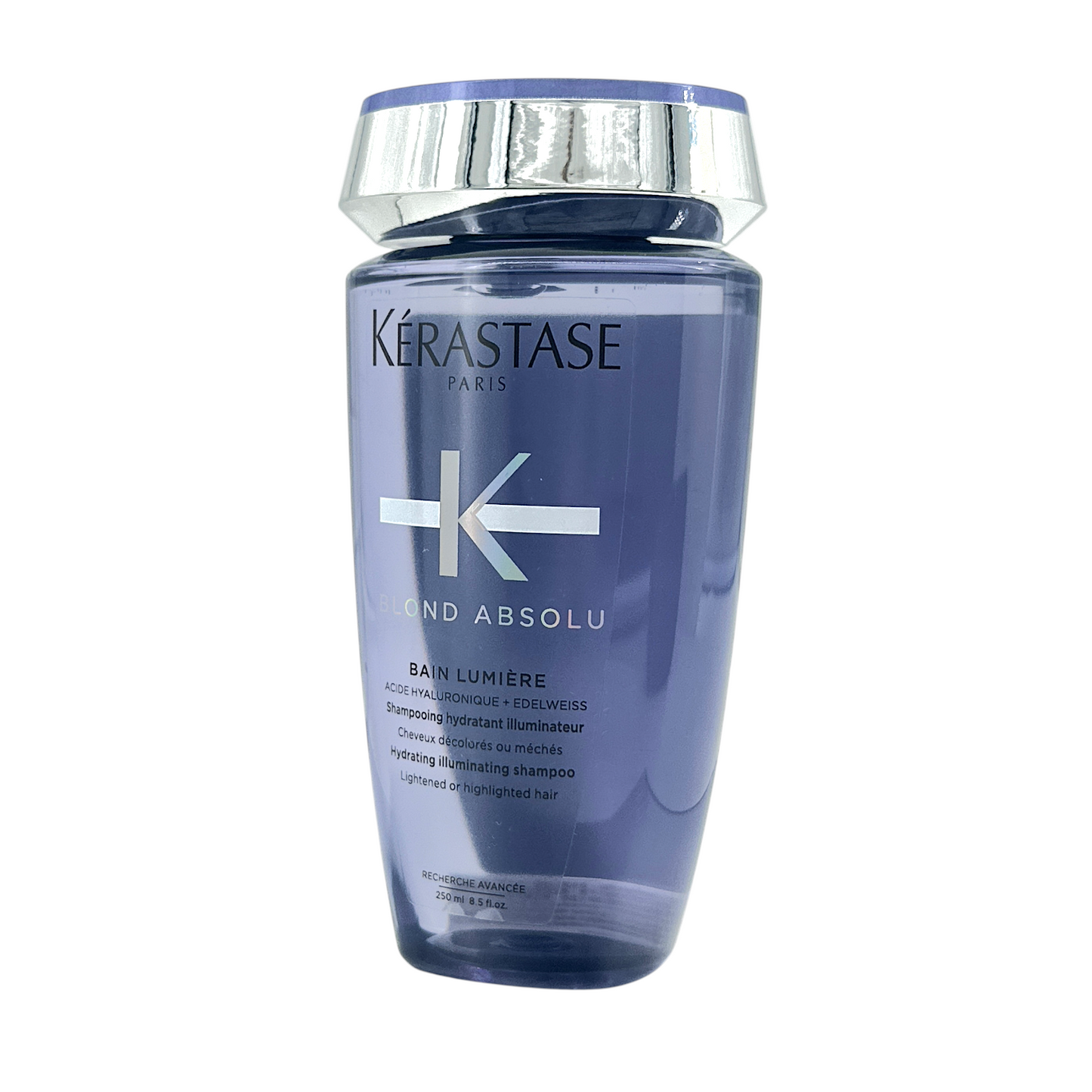 Kerastase Blond Absolu Bain Lumière Shampoo 250ml – hydrating and illuminating shampoo for blonde hair, available at Zakura Global.