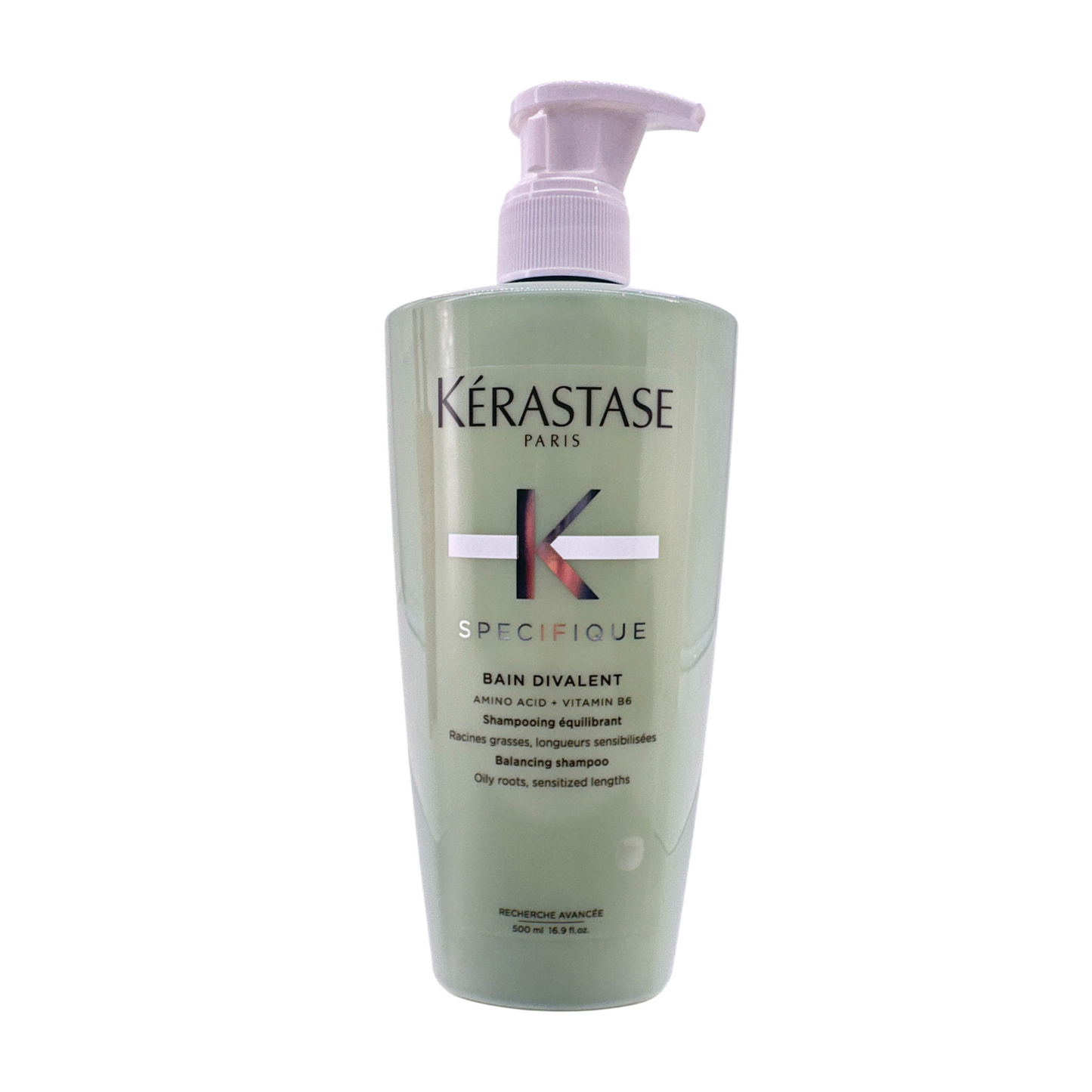 Kerastase Specifique Bain Divalent Balancing Shampoo 500ml – scalp purifying and hair nourishing shampoo, available at Zakura Global.