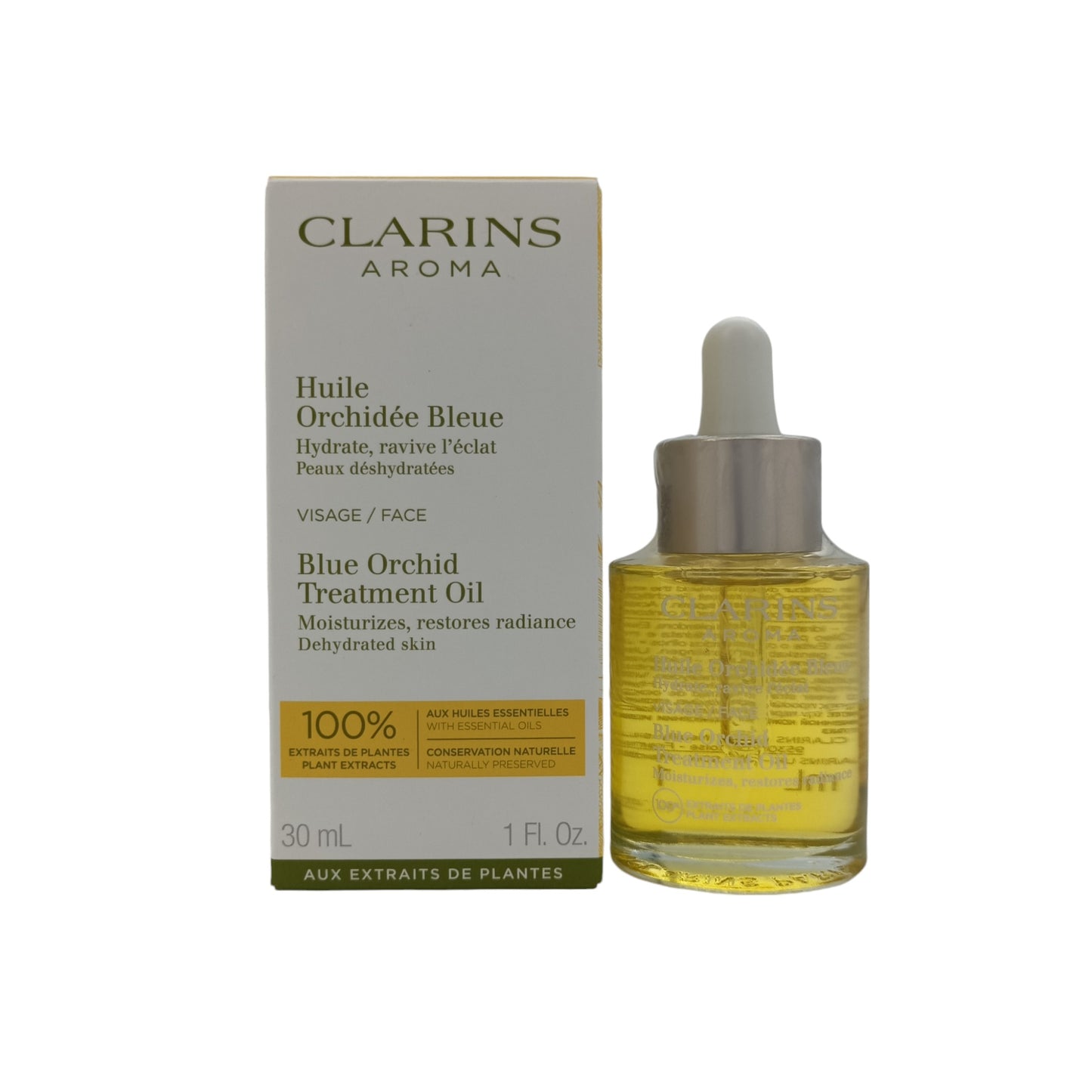 Clarins Face Treatment Oil 30ml (Blue Orchid/Lotus/Santal)