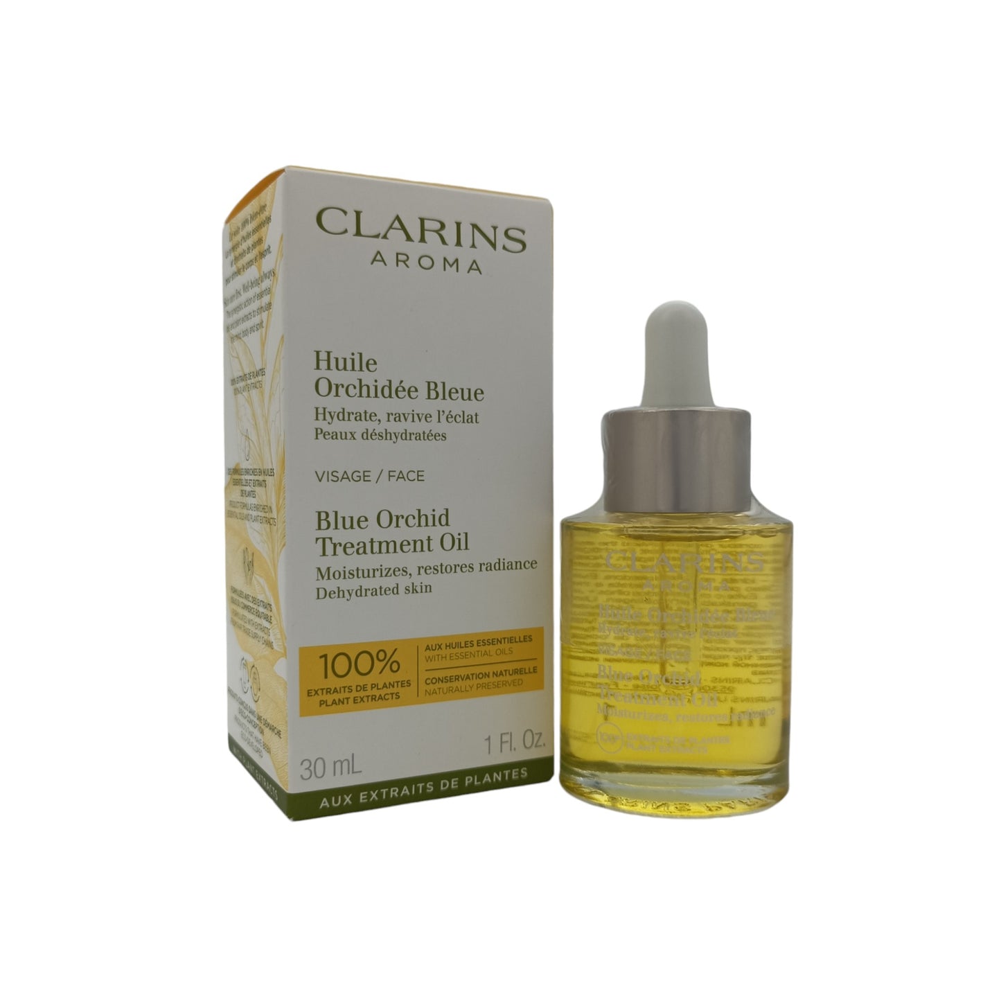 Clarins Face Treatment Oil 30ml (Blue Orchid/Lotus/Santal)