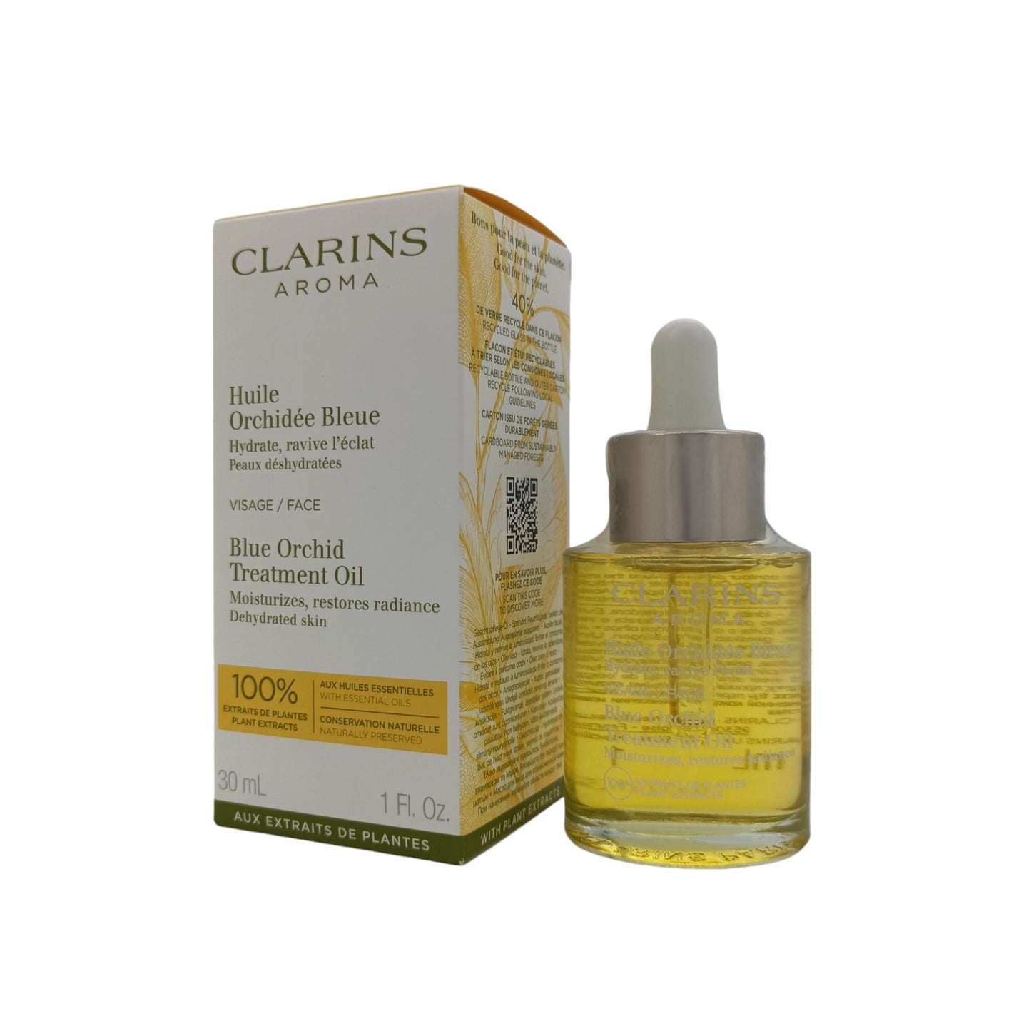 Clarins Face Treatment Oil 30ml (Blue Orchid/Lotus/Santal)