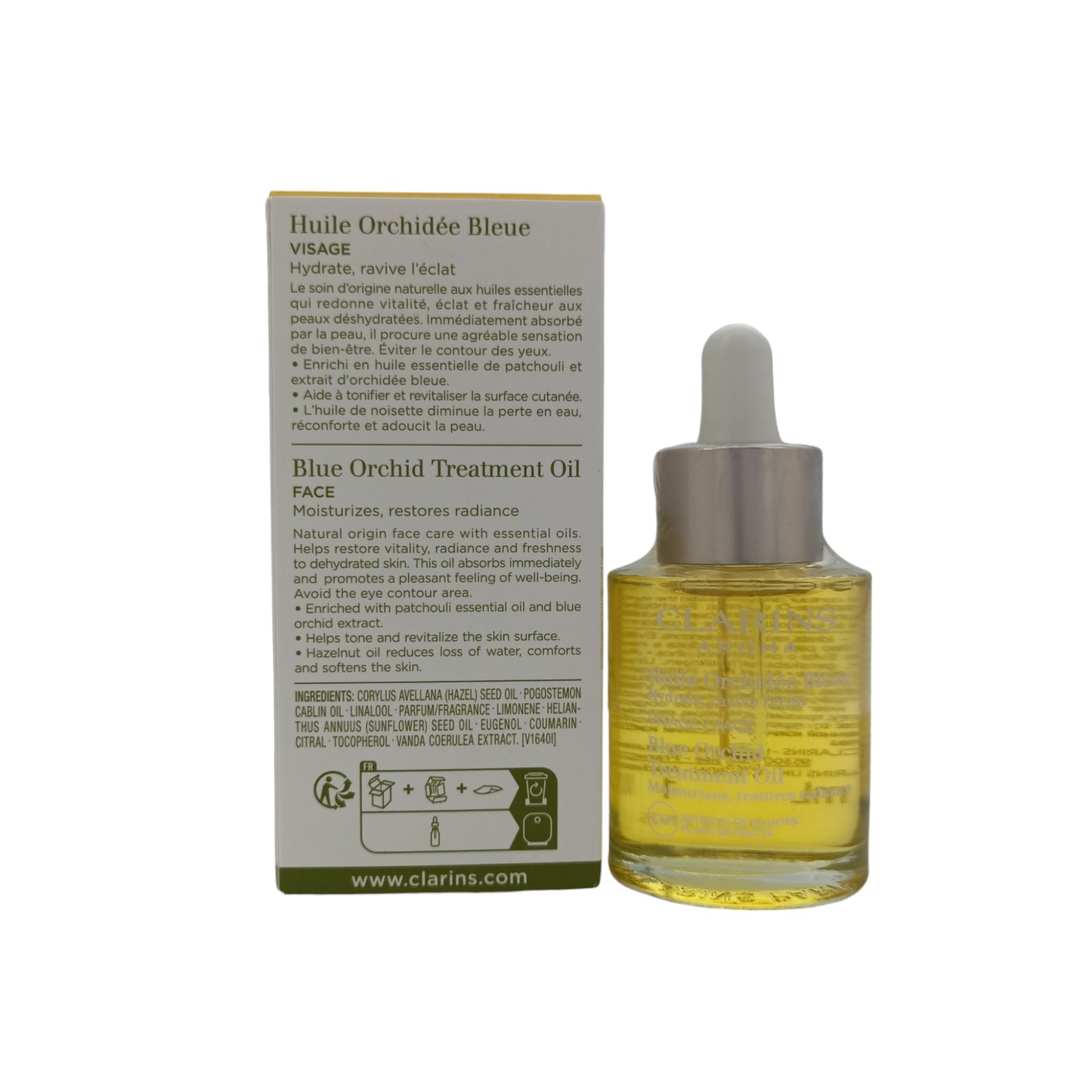 Clarins Face Treatment Oil 30ml (Blue Orchid/Lotus/Santal)