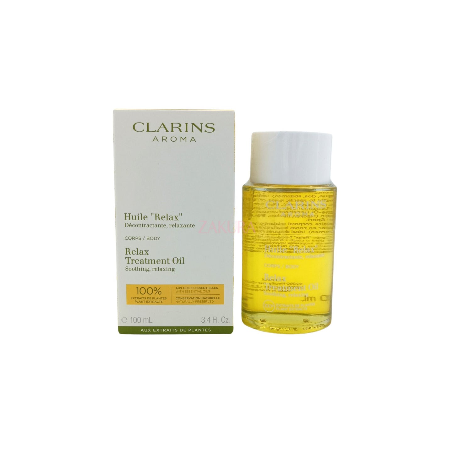 Clarins Body Treatment Oil 100ml (Tonic/Relax/Contour) Relax