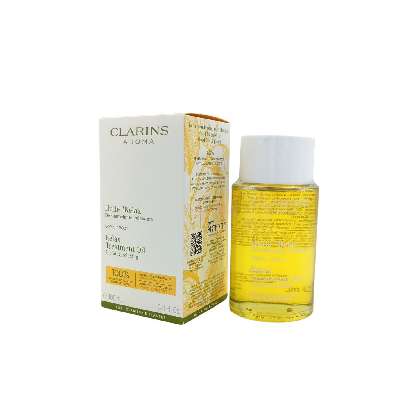 Clarins Body Treatment Oil 100ml (Tonic/Relax/Contour) Relax