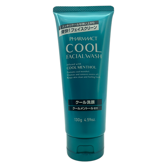 Kumano Pharmaact Cool Facial Wash 130g