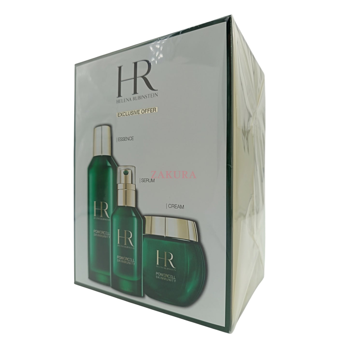 Helena Rubinstein Powercell Routine Set 3pcs – luxury anti-aging skincare trio with serum, eye care, and night cream