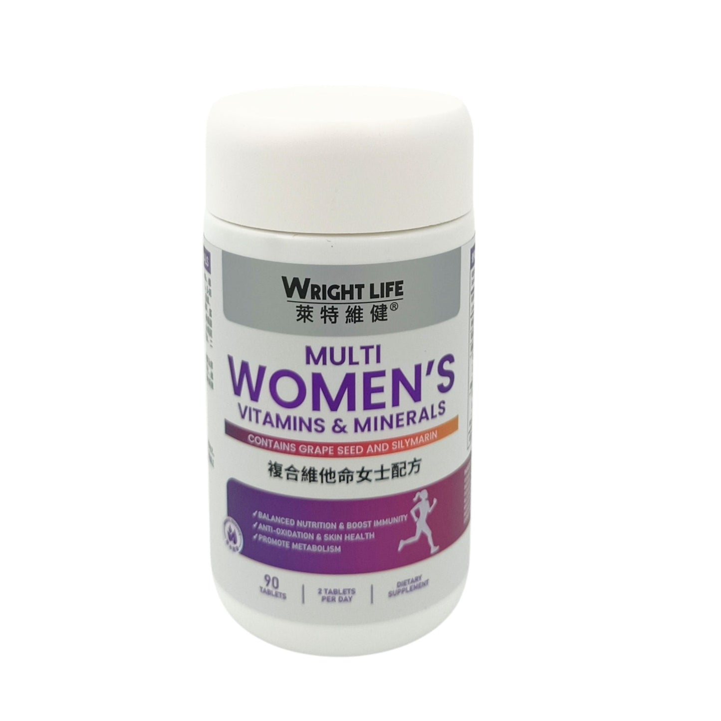 Wright Life Multi Vitamins & Minerals 90caps (Women/Men) Women