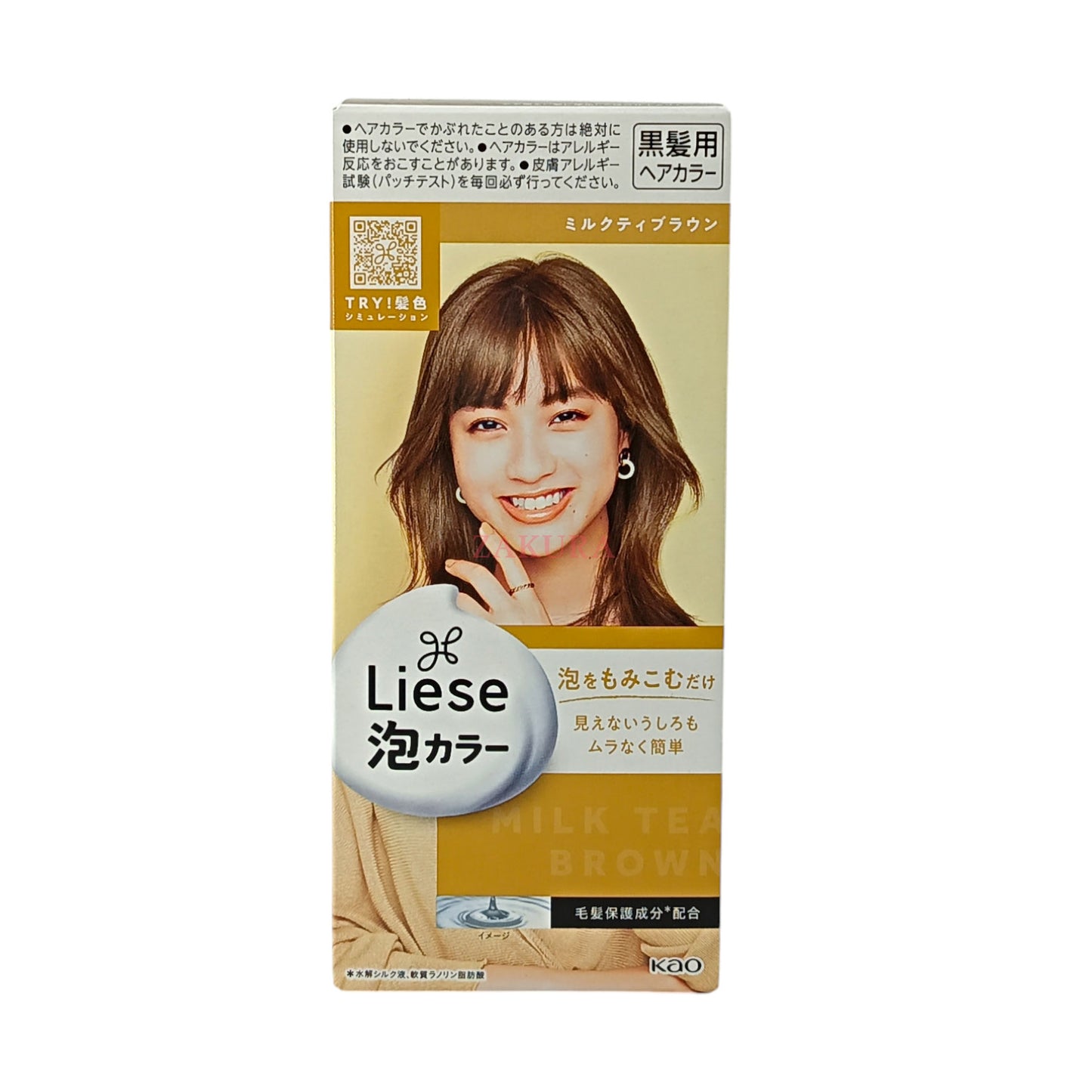 Liese Prettia Dyeing Foam 108ml (Milk Tea/Natural Brown/Natural Black)