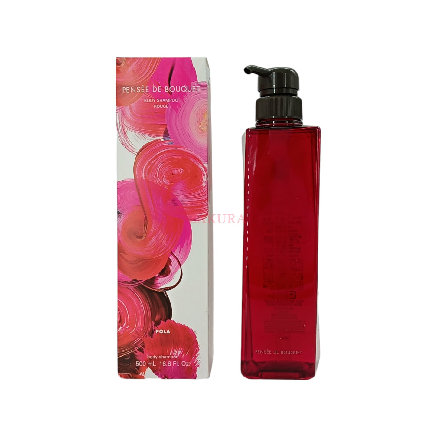 POLA Pensee De Bouquet Body Shampoo Rouge (Rose) 500ml