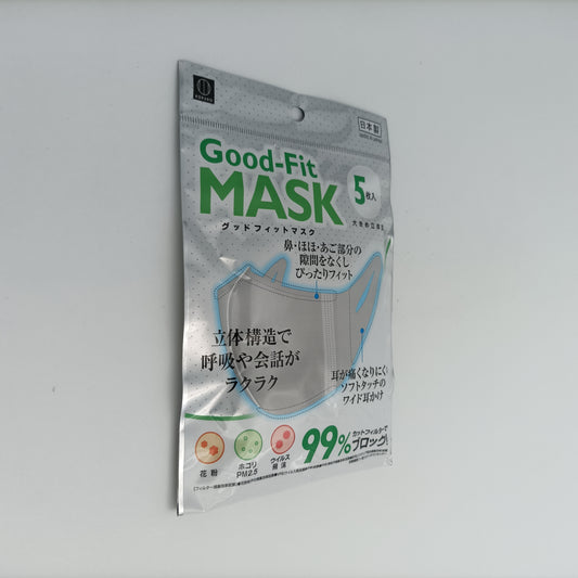 Kokubo Good Fit Mask 5pcs