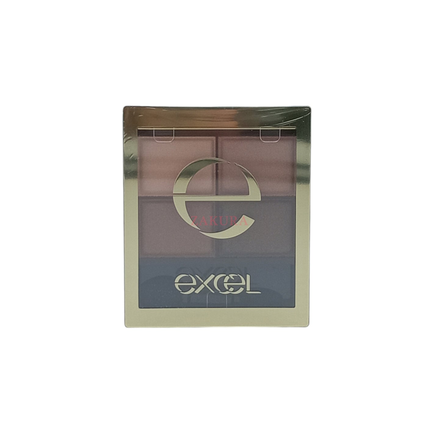 EXCEL Skinny Rich Shadow 4.3g (SR03 Royal Brown/SR10 Peony Brown) SR03 Royal Brown