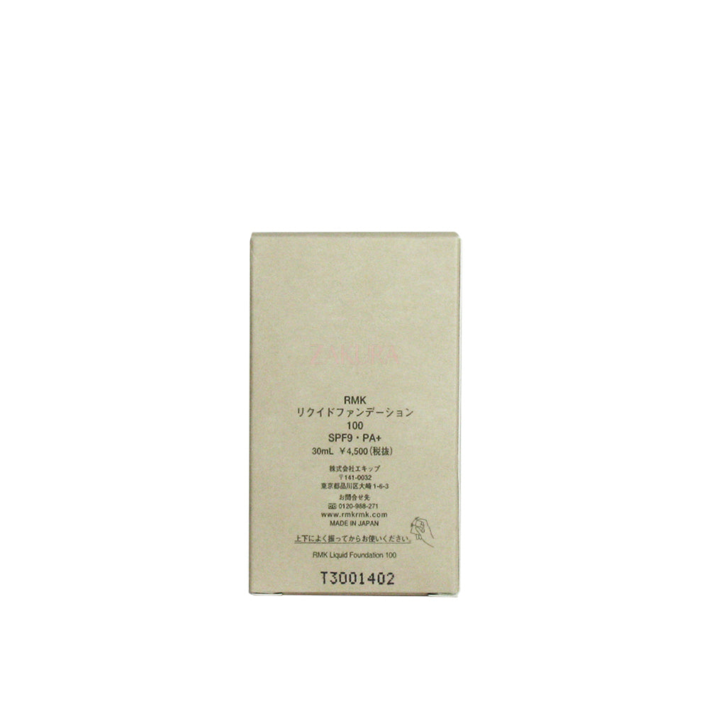 RMK Liquid Foundation 30ml (100/200L) 100