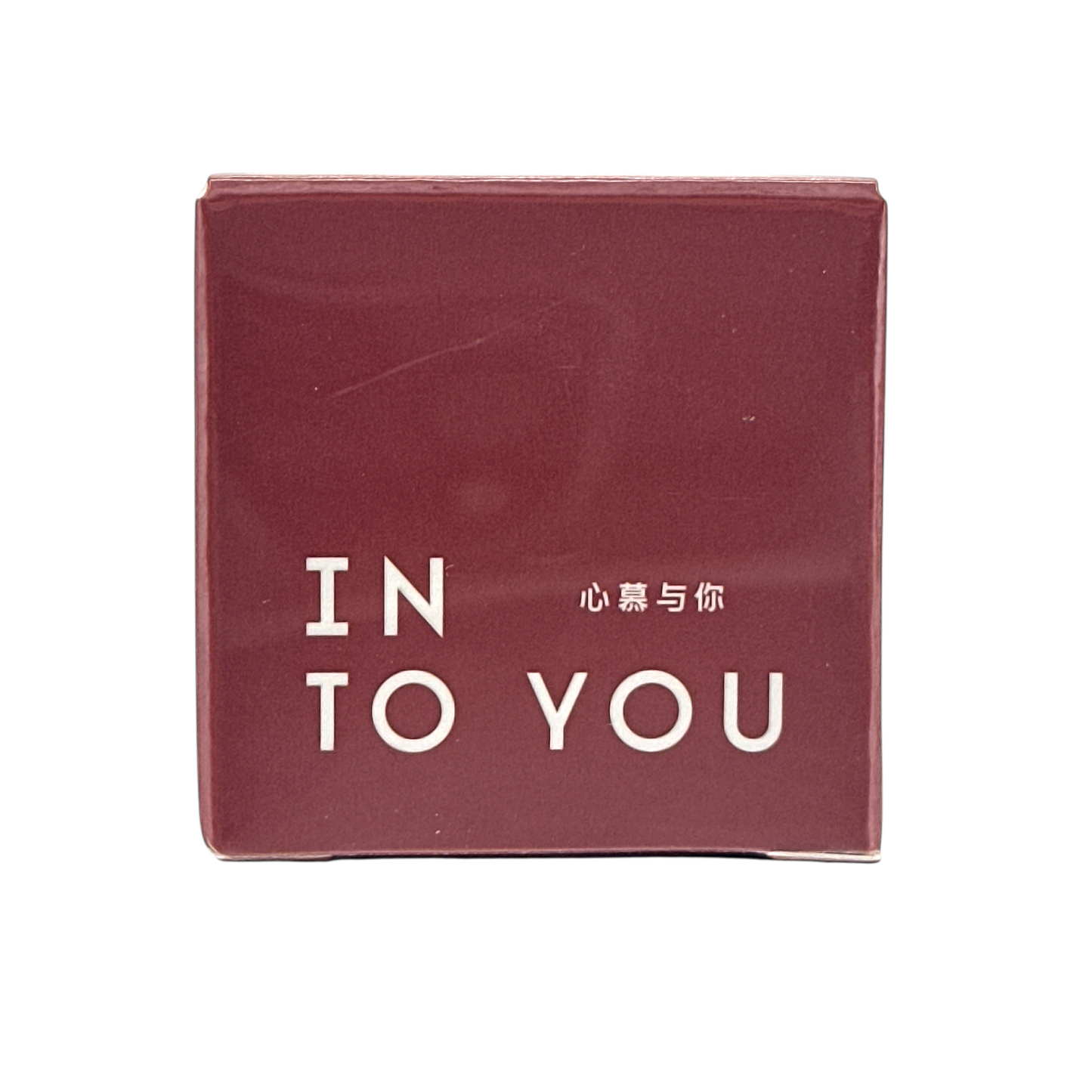 INTO YOU Shero Super Matte Lip & Cheek Mud (Canned) – PD03 Rouge Pe 5g rose red matte tint in canned packaging, available at Zakura Global.