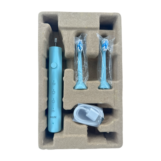 AUX Electric Toothbrush – rechargeable sonic toothbrush with soft bristles, available at Zakura Global.
