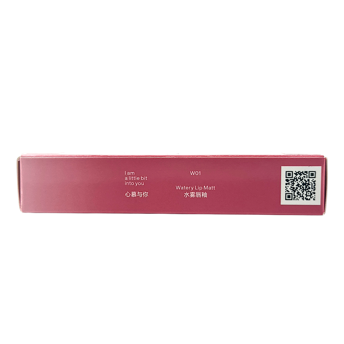 INTO YOU Watery Lip Matte – W01 Peach and Lychee 2.6g soft peach-pink lip color with watery-to-matte finish, available at Zakura Global.