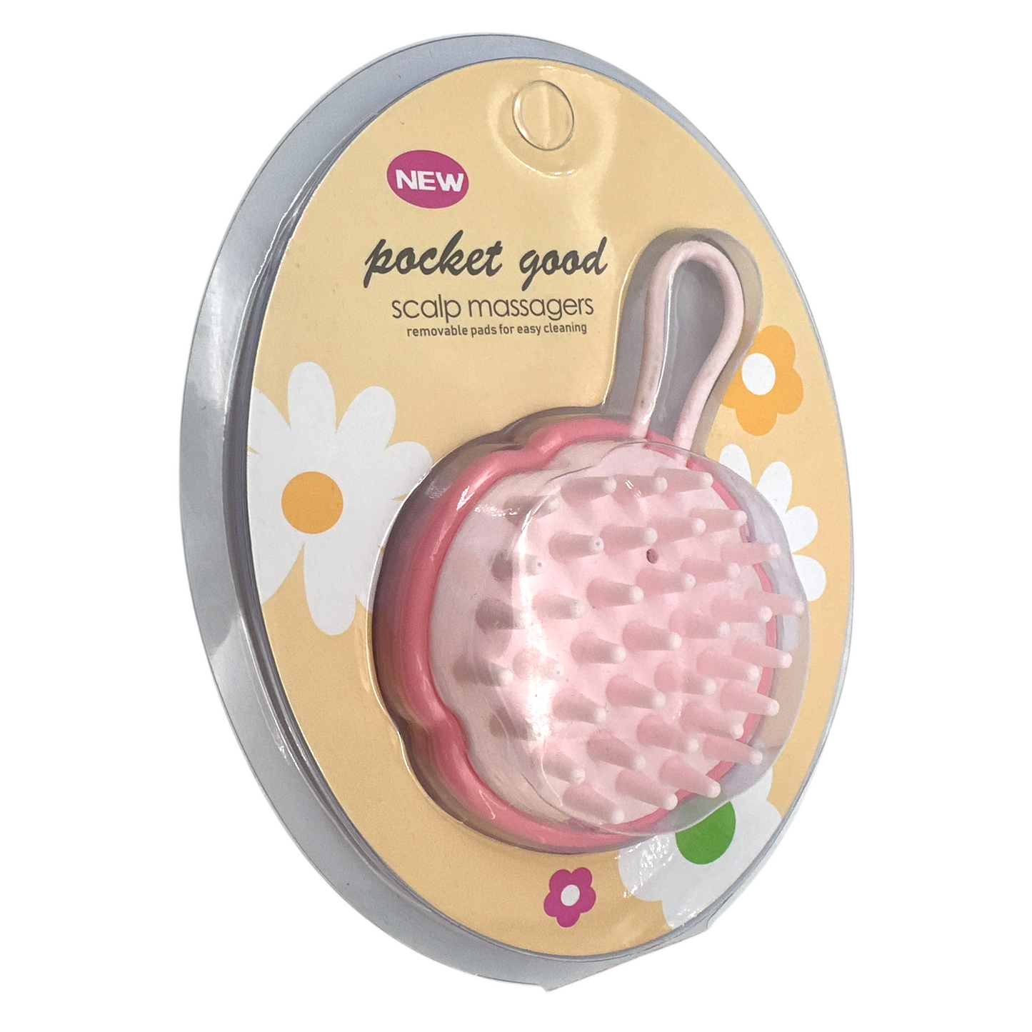 Pocket Scalp Massage Brush 1pc