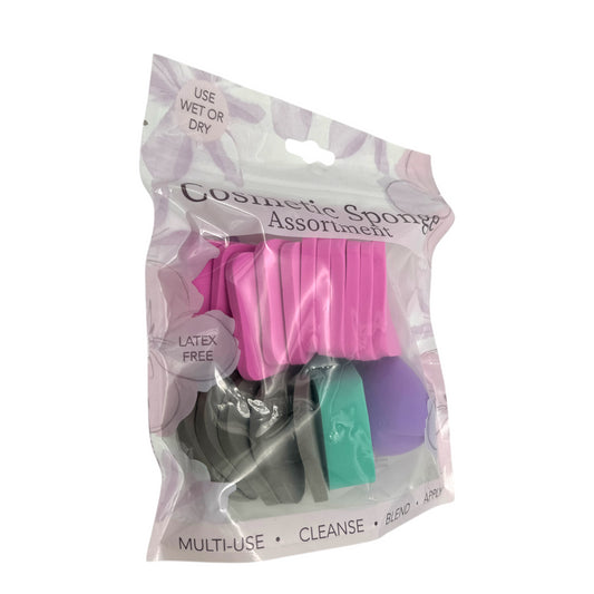 EVRIHOLDER Cosmetic Sponge Assortment 18pcs