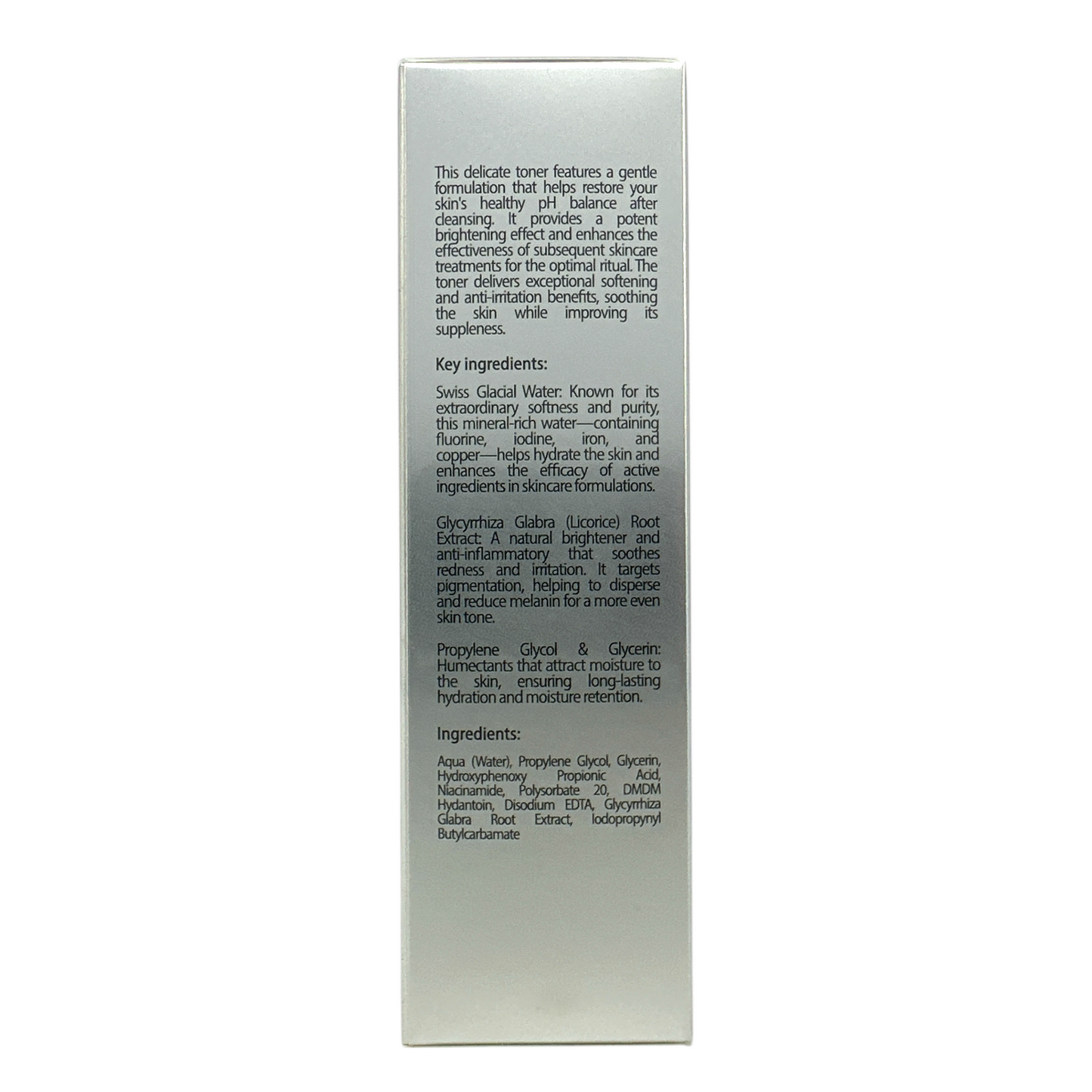 New Angance Delicate Brightening Toner 100ml – hydrating and brightening skincare for radiant skin, available at Zakura Global.