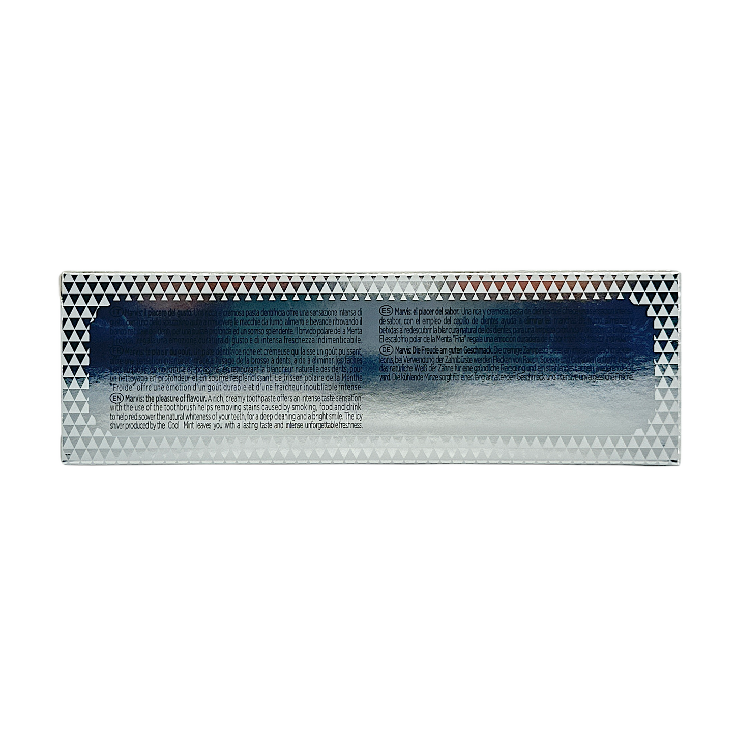 Marvis Smokers Whitening Toothpaste – mint-flavored whitening toothpaste for smokers, 85ml tube, available at Zakura Global.