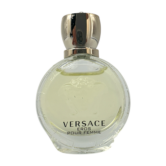 Versace Eros Pour Eau De Toilette Miniature 5ml – bold, sensual men’s fragrance in compact size, available at Zakura Global.