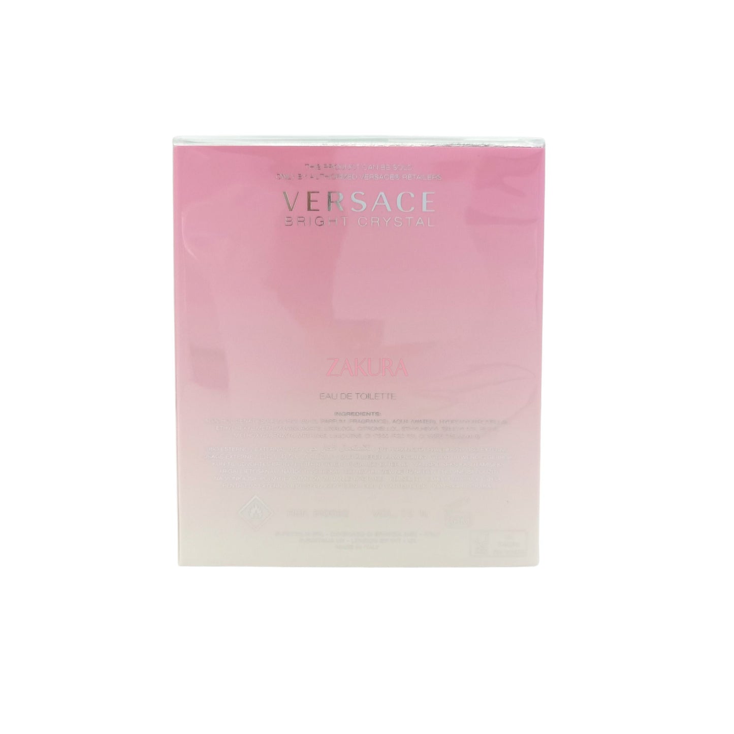 Versace Bright Crystal Eau De Toilette Spray (5ml Miniature/50ml/90ml)