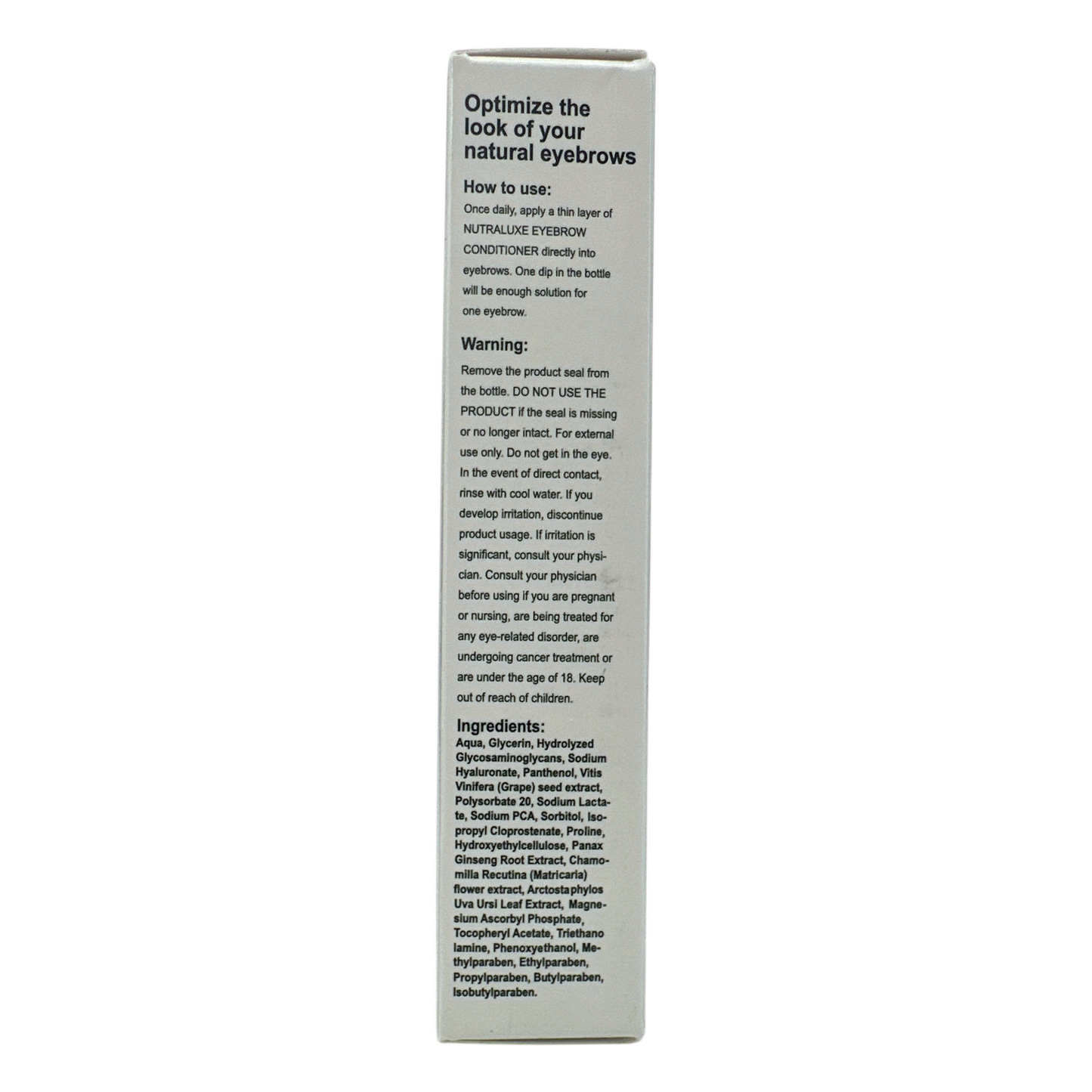 Nutraluxe MD Eyebrow Conditioner 6ml