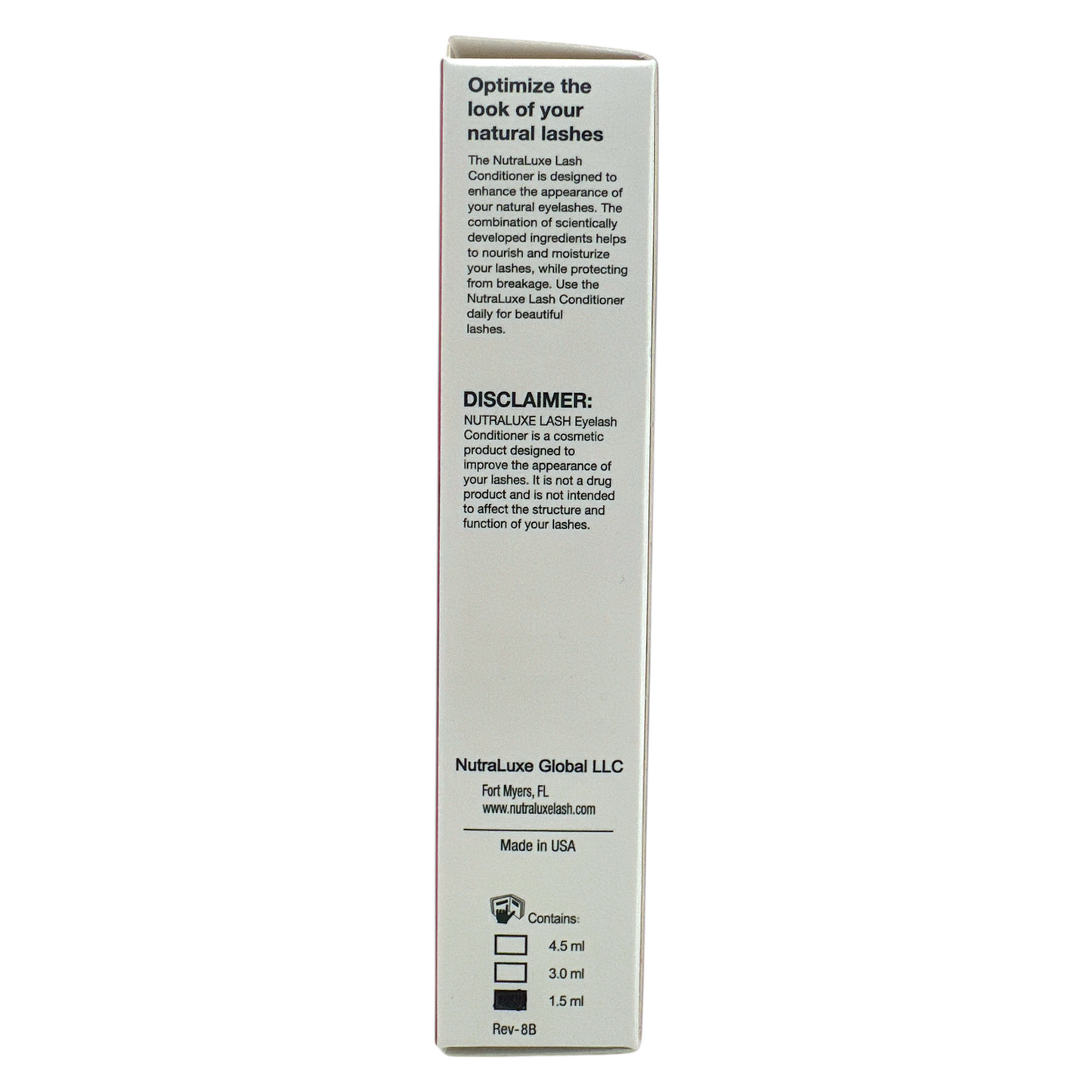 Nutraluxe MD Lash MD Eyelash Formula (1.5ml/3ml)