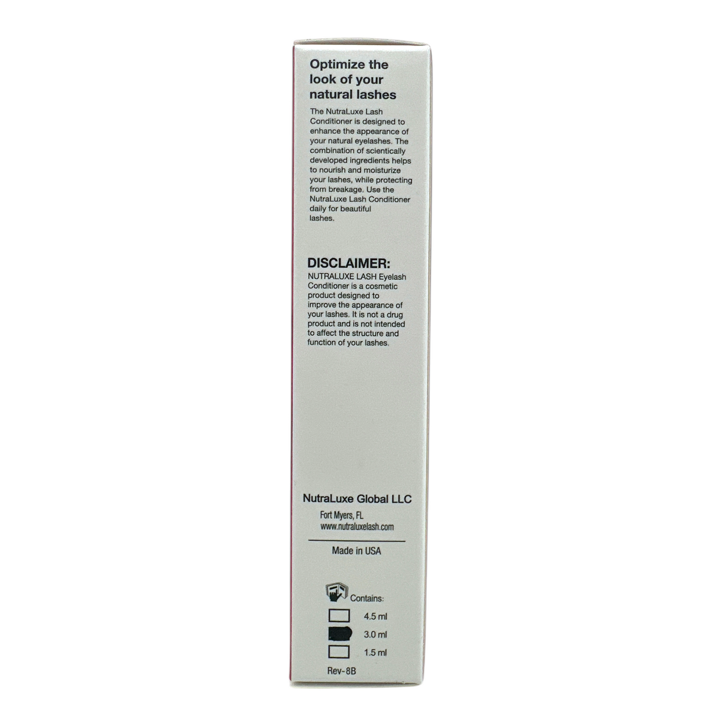 Nutraluxe MD Lash MD Eyelash Formula (1.5ml/3ml)