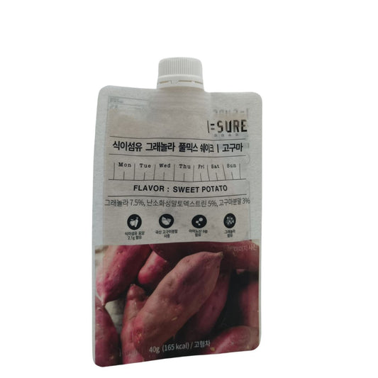 Isure Grain Granola Mix Shake 40g (Original/ S.Potato/ Choco) S.Potato