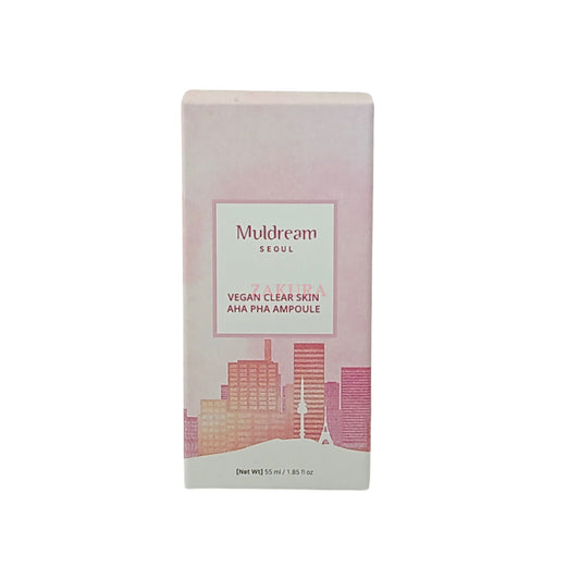 Muldream Vegan Clear Skin AHA PHA Ampoule 55ml