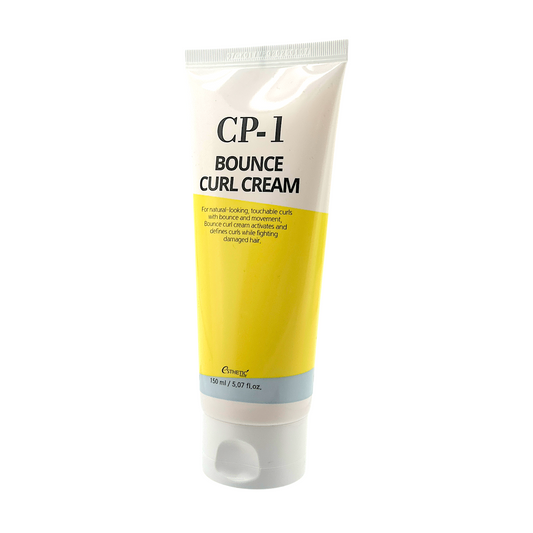 CP-1 Bounce Curl Cream – 150ml tube, Korean curl-enhancing hair cream for soft, defined curls, available at Zakura Global.