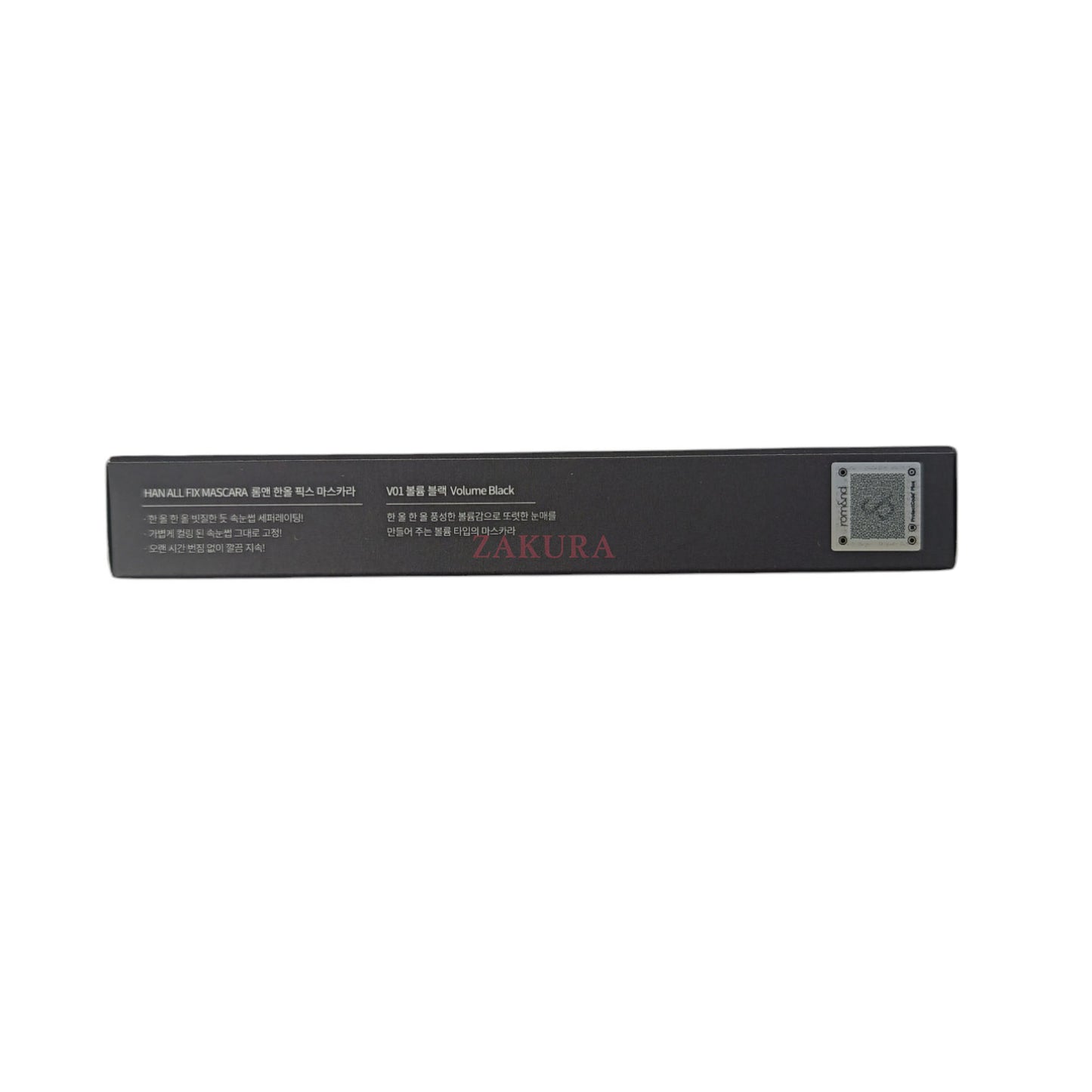 rom&nd Han All Fix Mascara 7g (V01 Volume Black/L02 Long Ash)