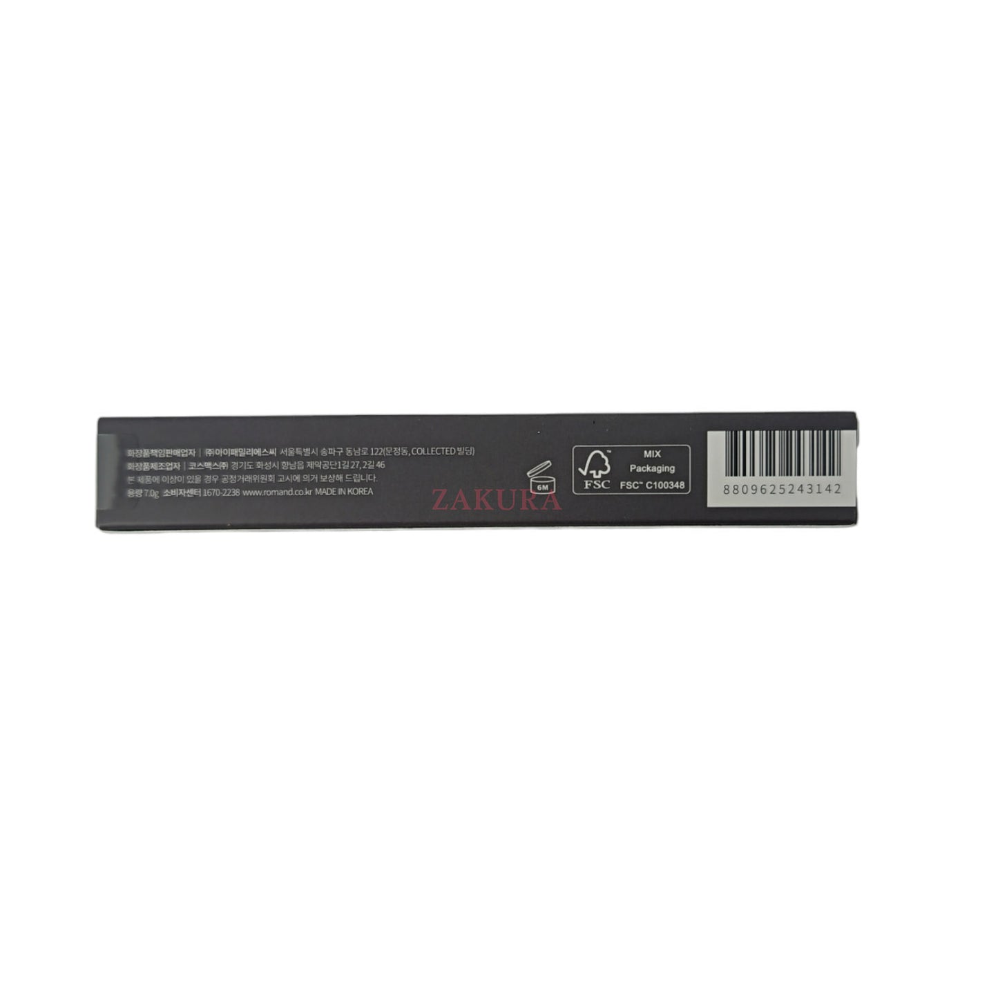 rom&nd Han All Fix Mascara 7g (V01 Volume Black/L02 Long Ash)