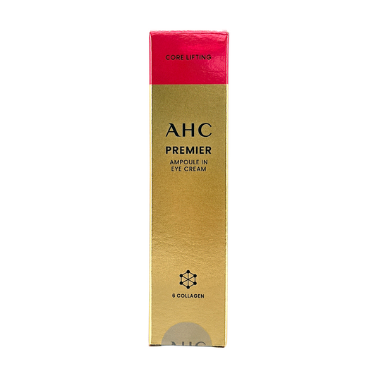 AHC Premier Ampoule In Eye Cream – 12ml mini tube, Korean anti-aging skincare for eyes and face, available at Zakura Global.