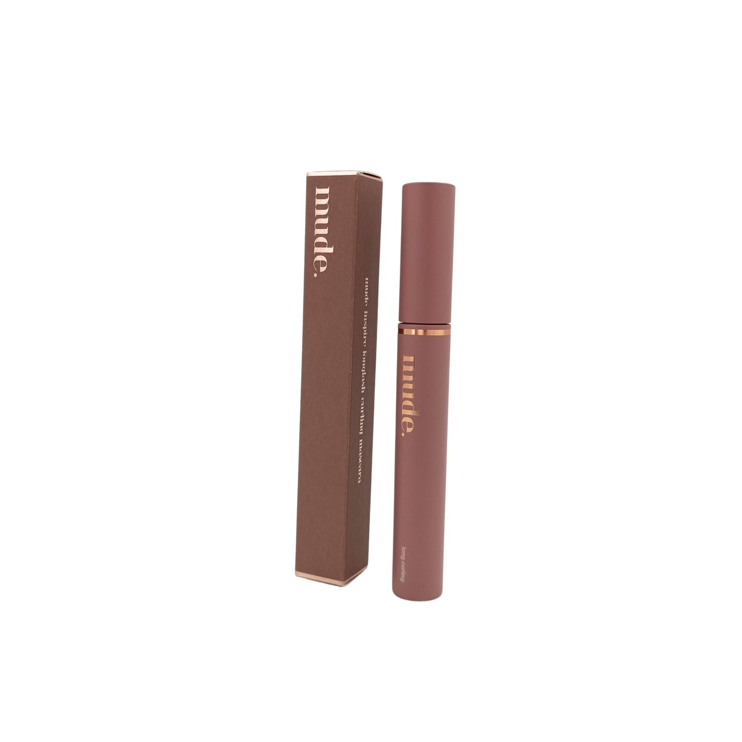 Mude Inspire Long Lash Curling Mascara 10ml (Black/Brown) Black