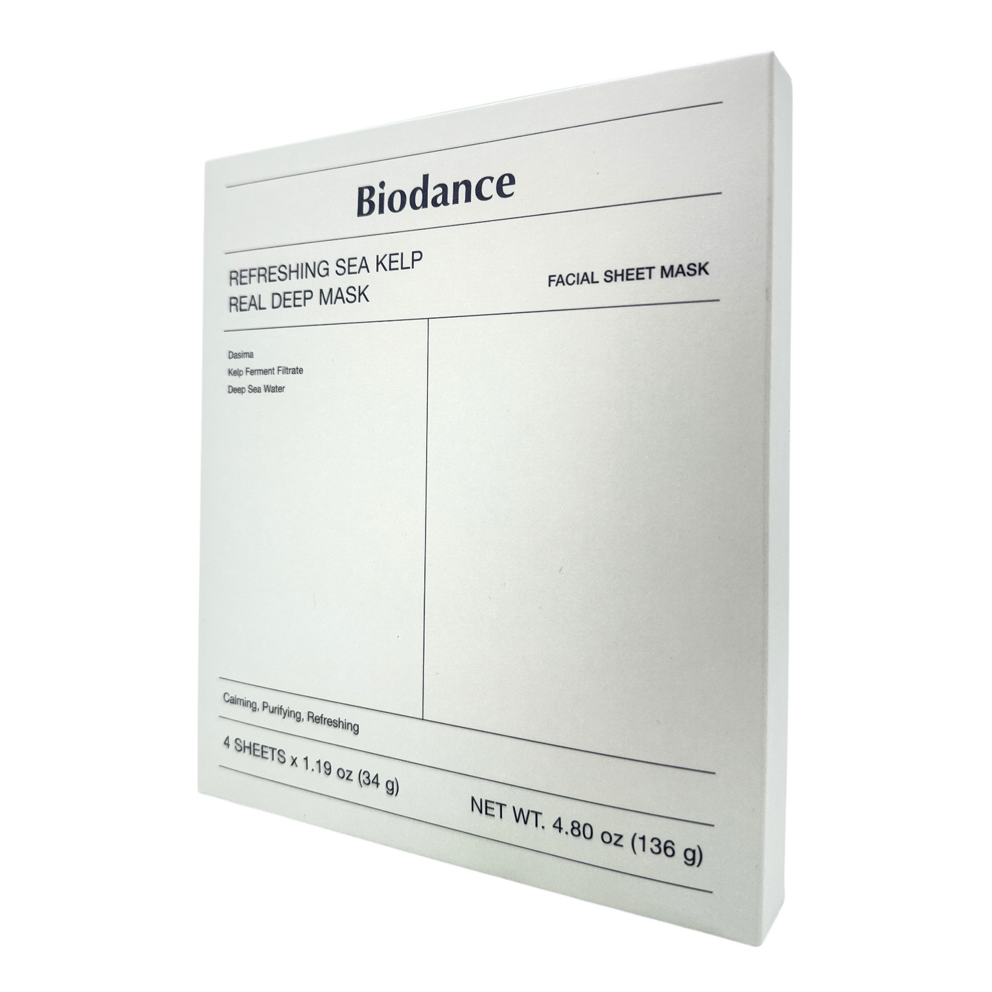 Biodance Real Deep Mask 4pcs