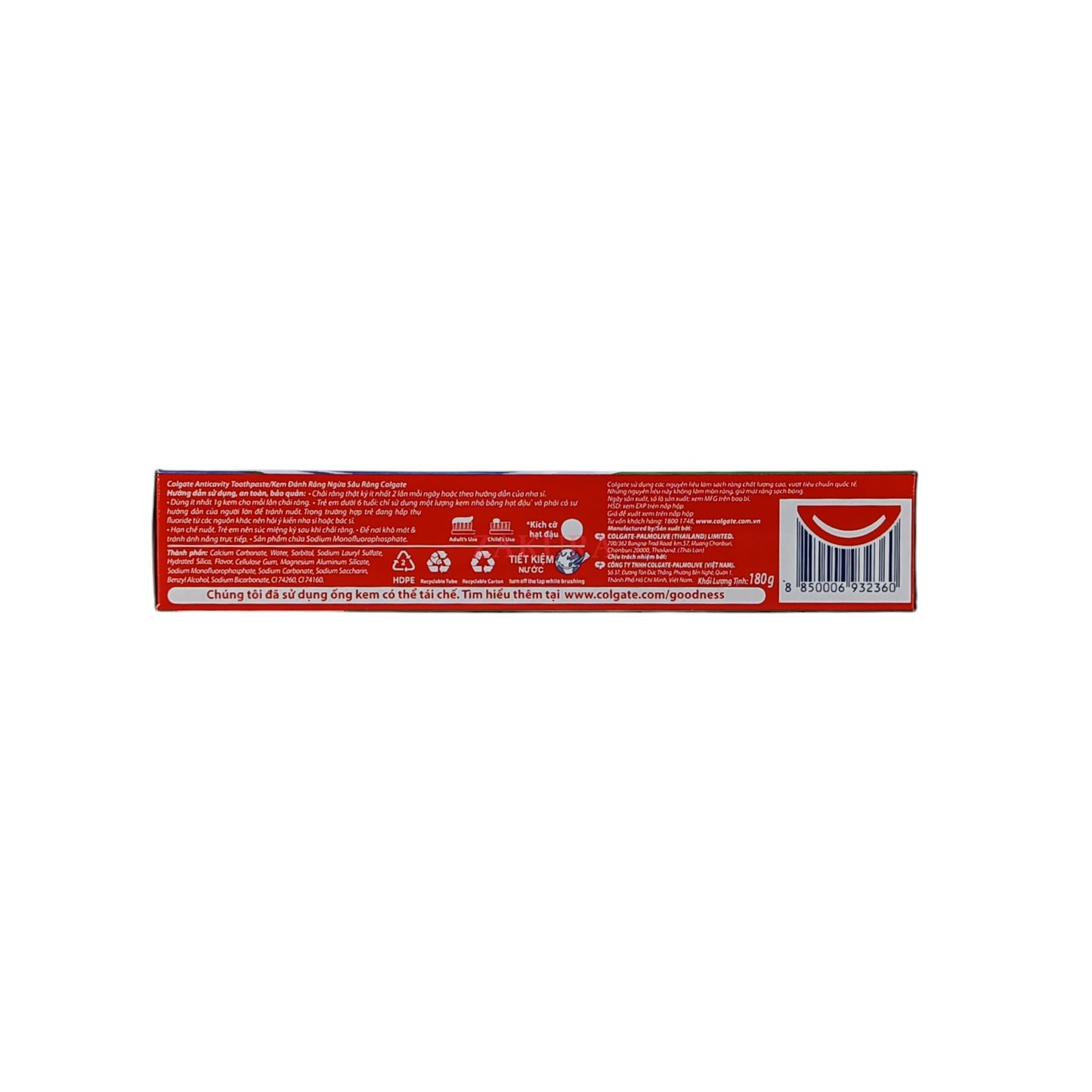 Colgate Triple Action Toothpaste 180g