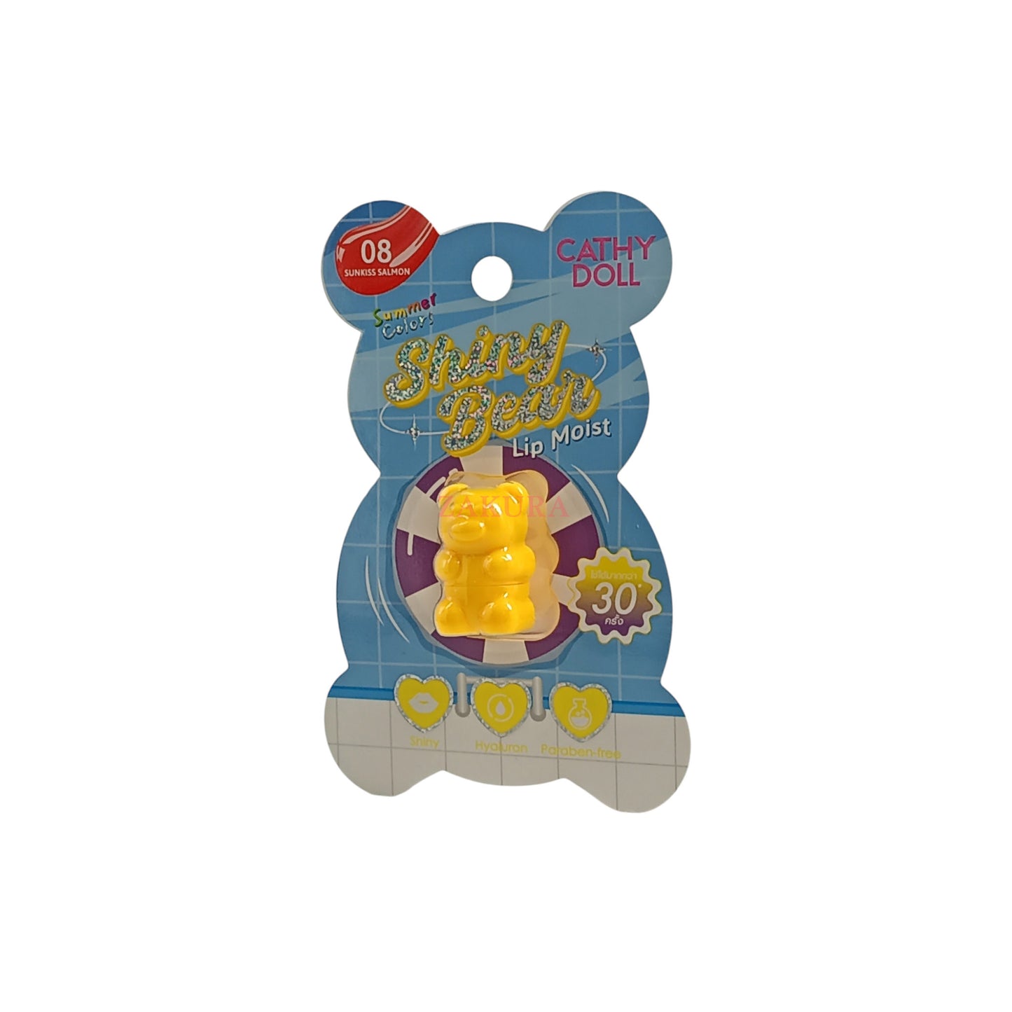 Cathy Doll Shiny Lip Moist 1.1g 08 Sunkiss Salmon