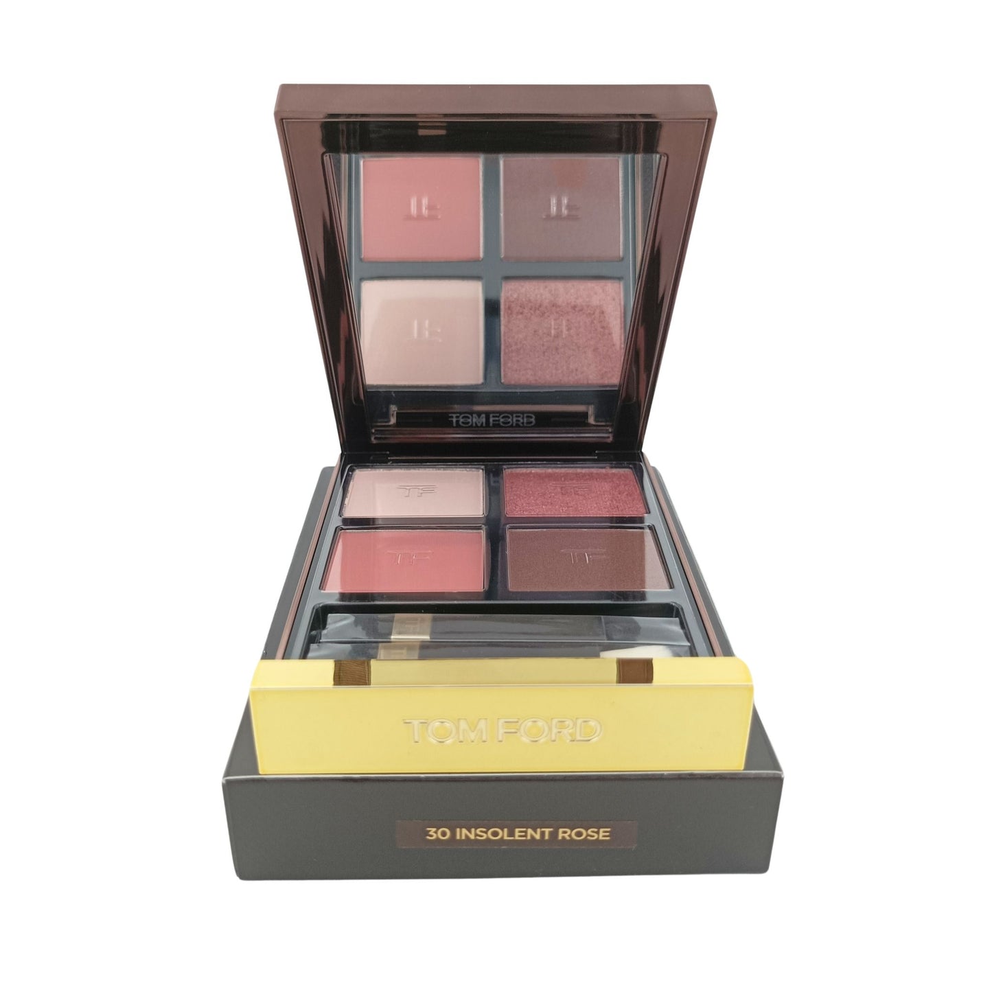 Tom Ford Eye Color Quad - 01 Golden Mink/31 Sous Le Sable/35 Rose Topaz/45 Iconic Smoke/30 Insolent Rose