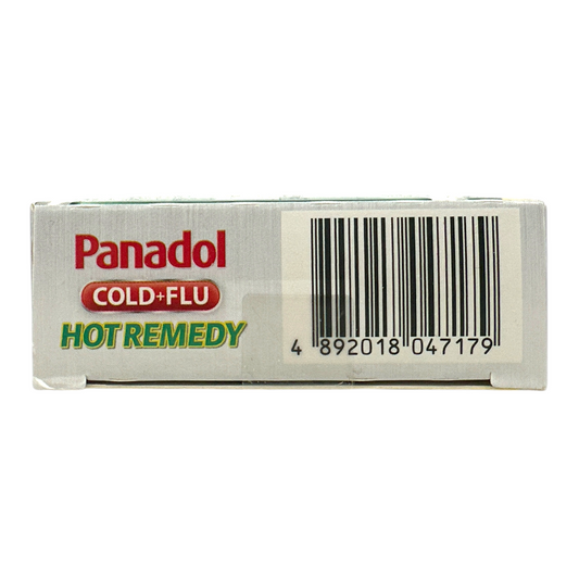 Panadol Cold + Flu Hot Remedy Honey Lemon Menthol 5packs