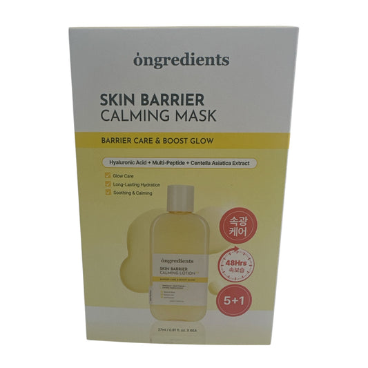 ongredients Skin Barrier Calming Mask 6pcs