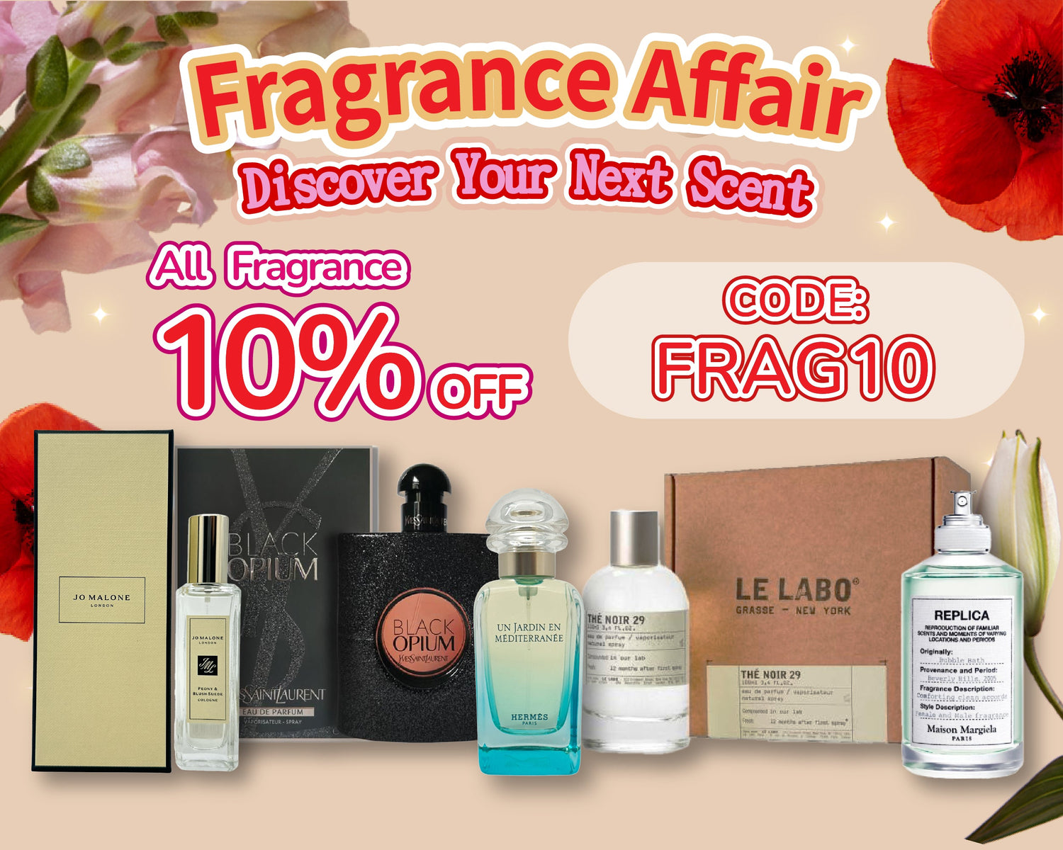 Fragrance Affair – 10% OFF