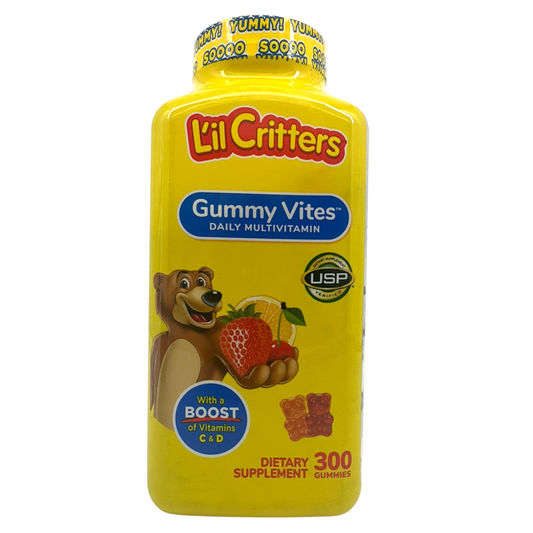 Lil Critters Gummy Vites Multivitamin 300ct – Daily Kids Vitamins