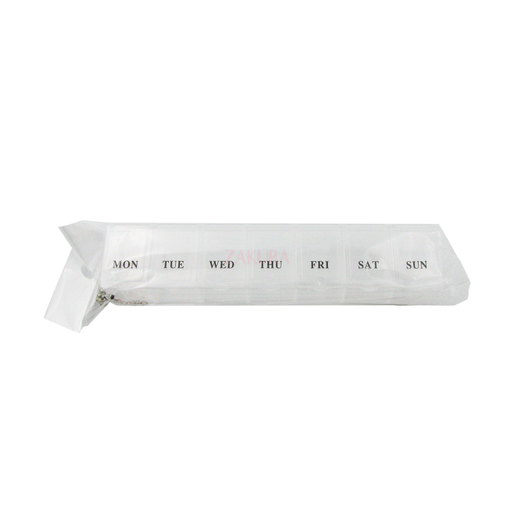 Zakura Plastic Long Pill Box 1pc