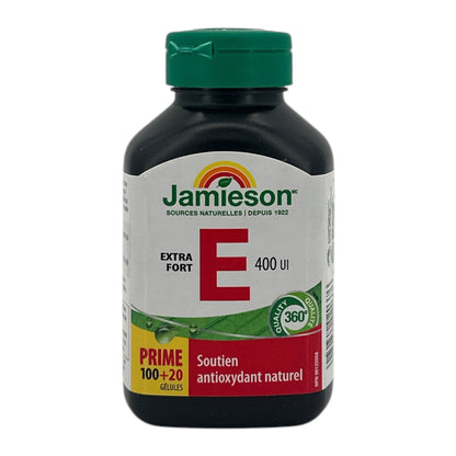 Jamieson Vitamin E (400 IU) 120caps