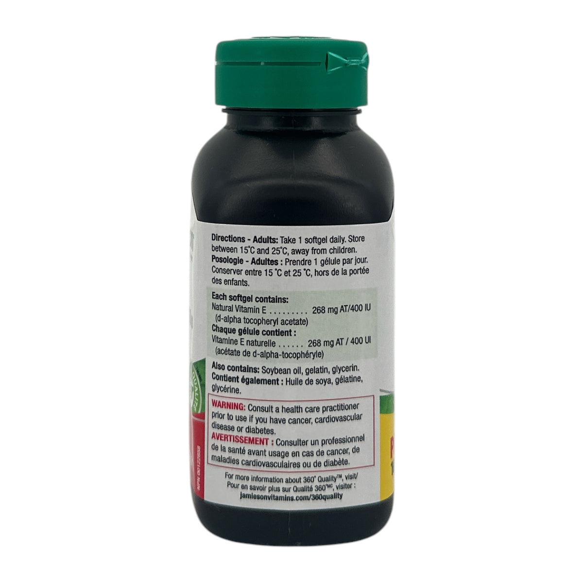 Jamieson Vitamin E (400 IU) 120caps